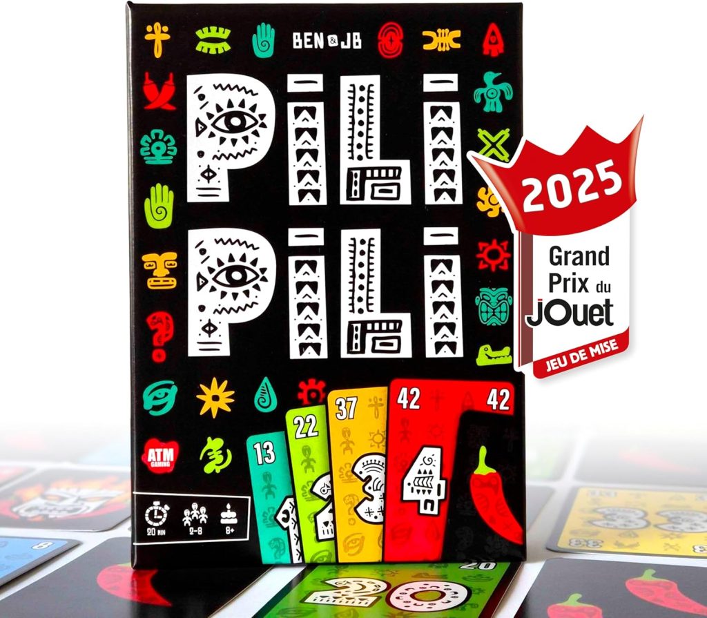 Jeu de cartes Pili Pili