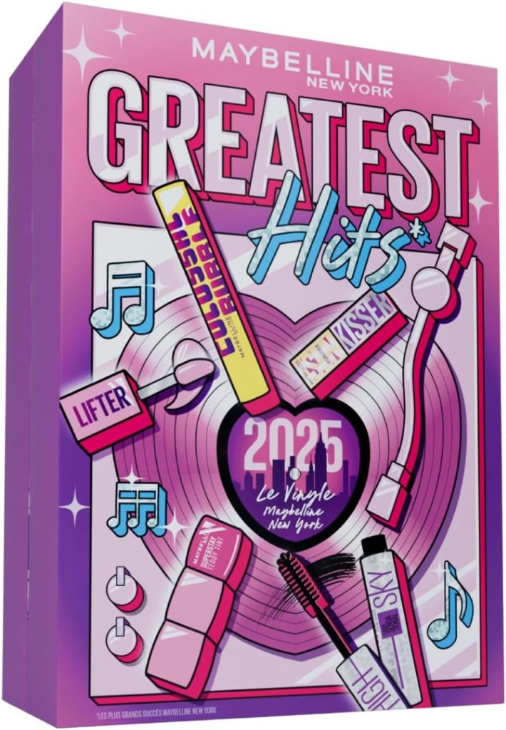 Calendrier de l'avent femme maybelline